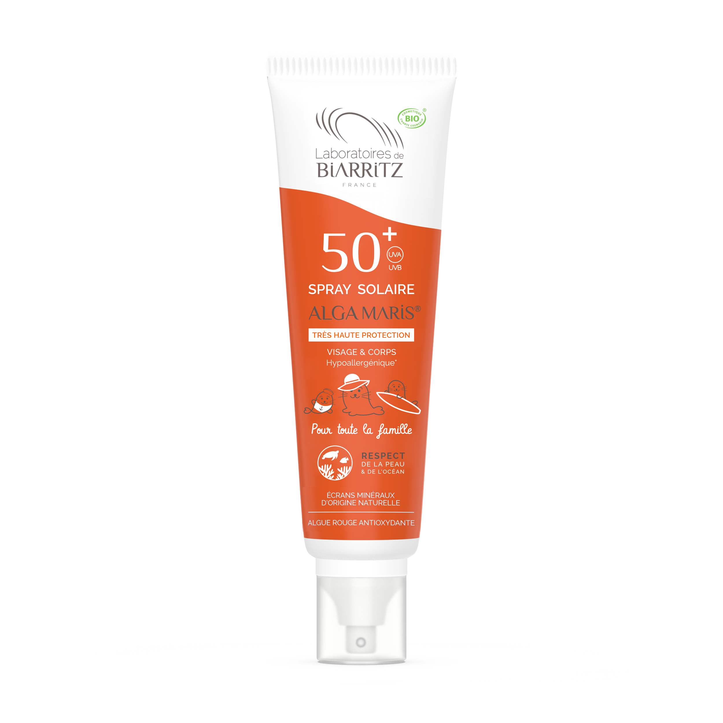 Biarritz Sonnenspray LSF50 Familiengrösse 150ml