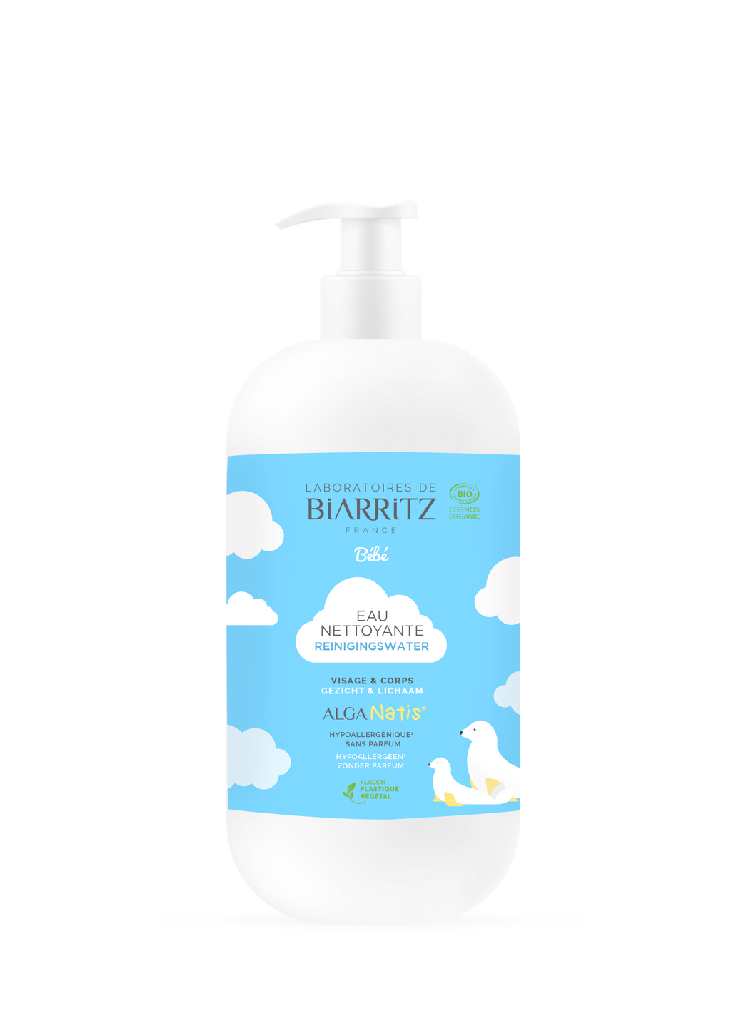 Biarritz Babypflege Bio-zertifizierte Mizellenwasser