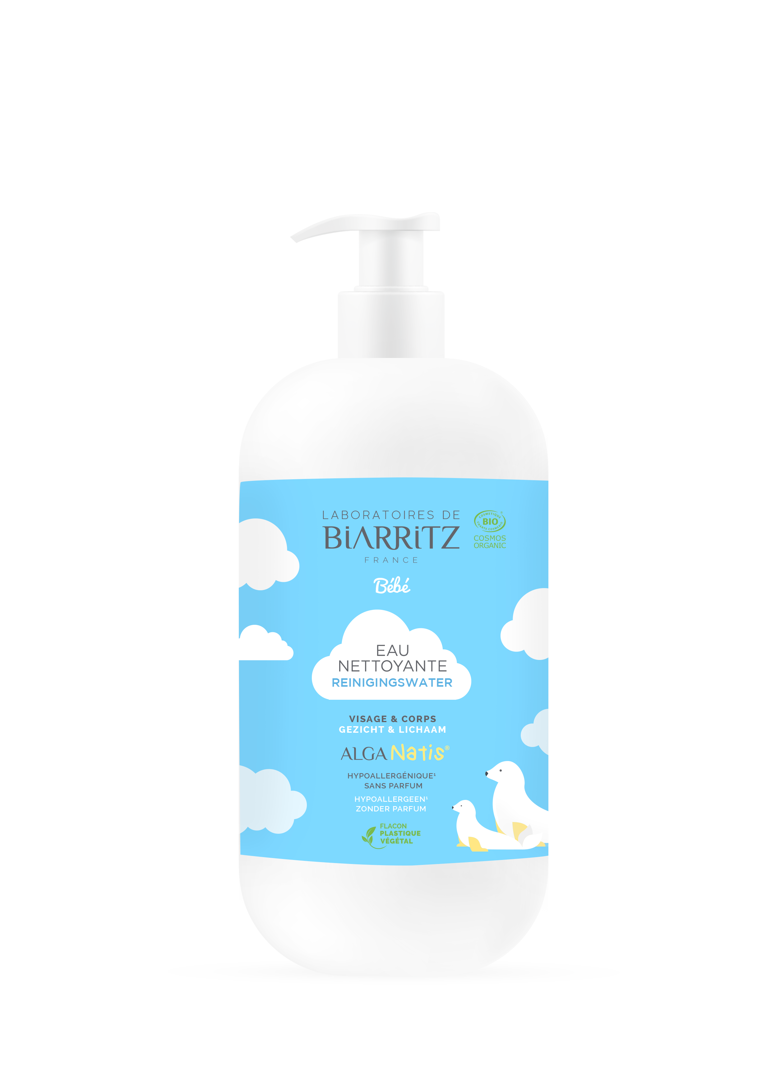 Biarritz Babypflege Bio-zertifizierte Mizellenwasser