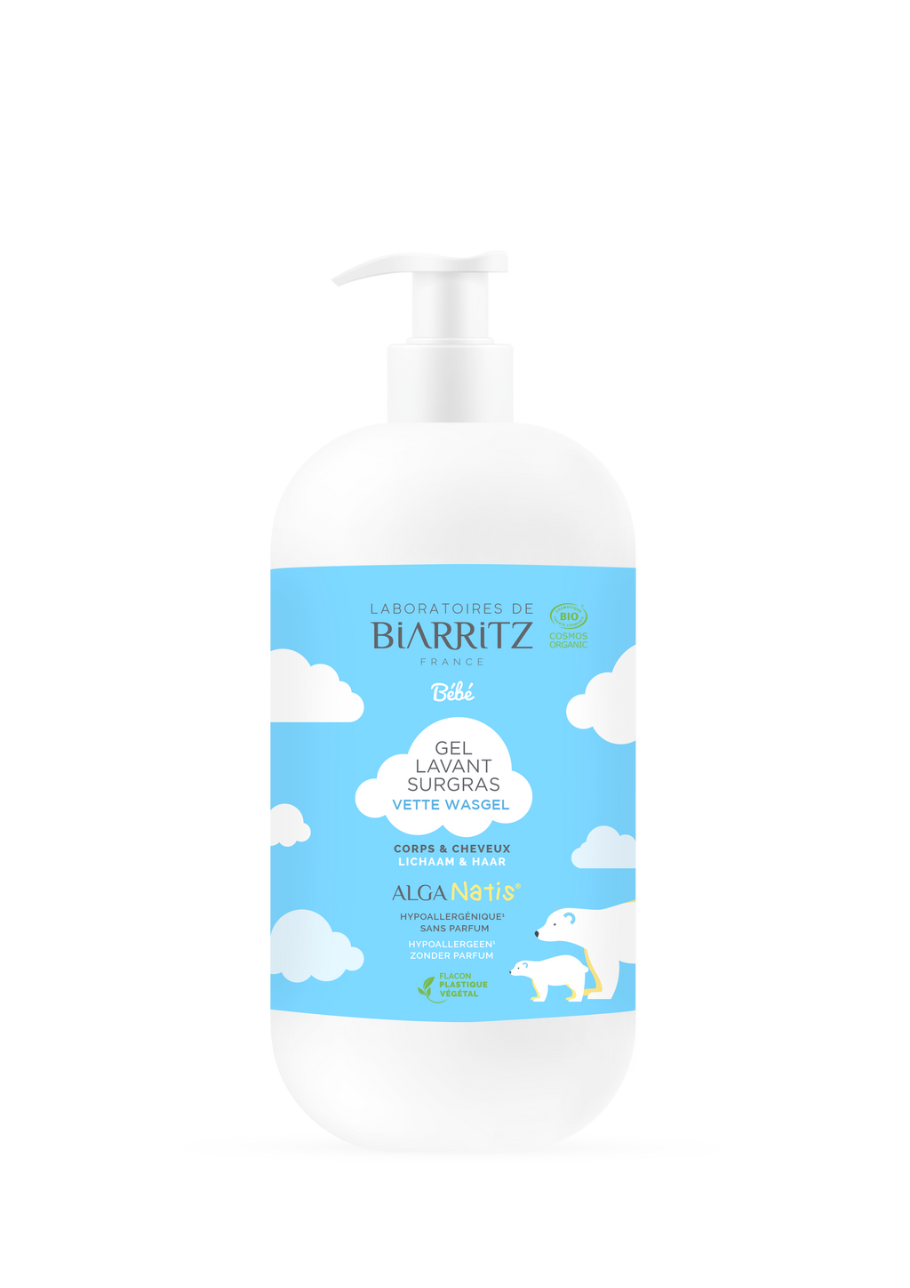 Biarritz Babypflege Bio-zertifizierte Rückfettendes Waschgel