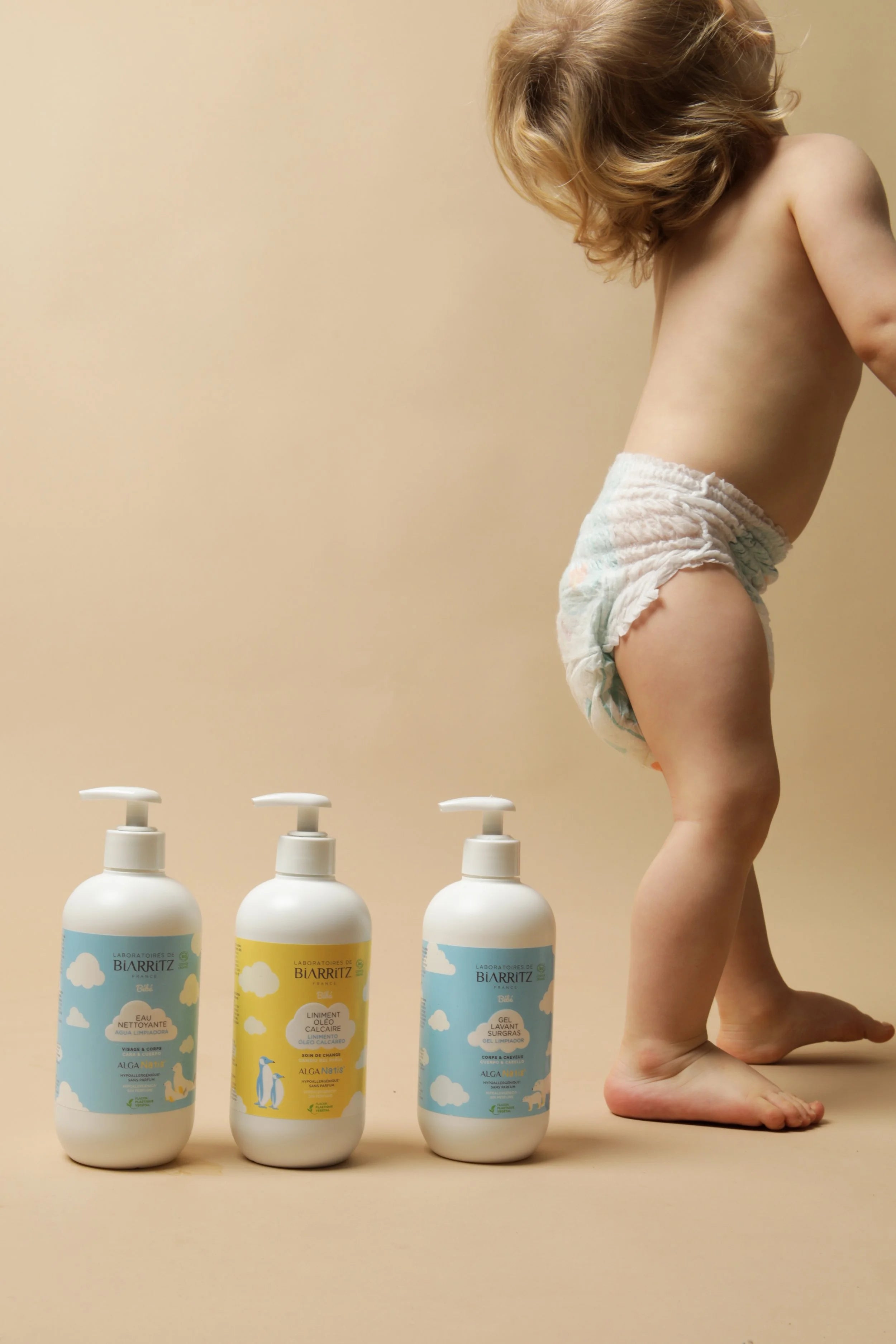 Biarritz Babypflege Bio-zertifizierte Rückfettendes Waschgel