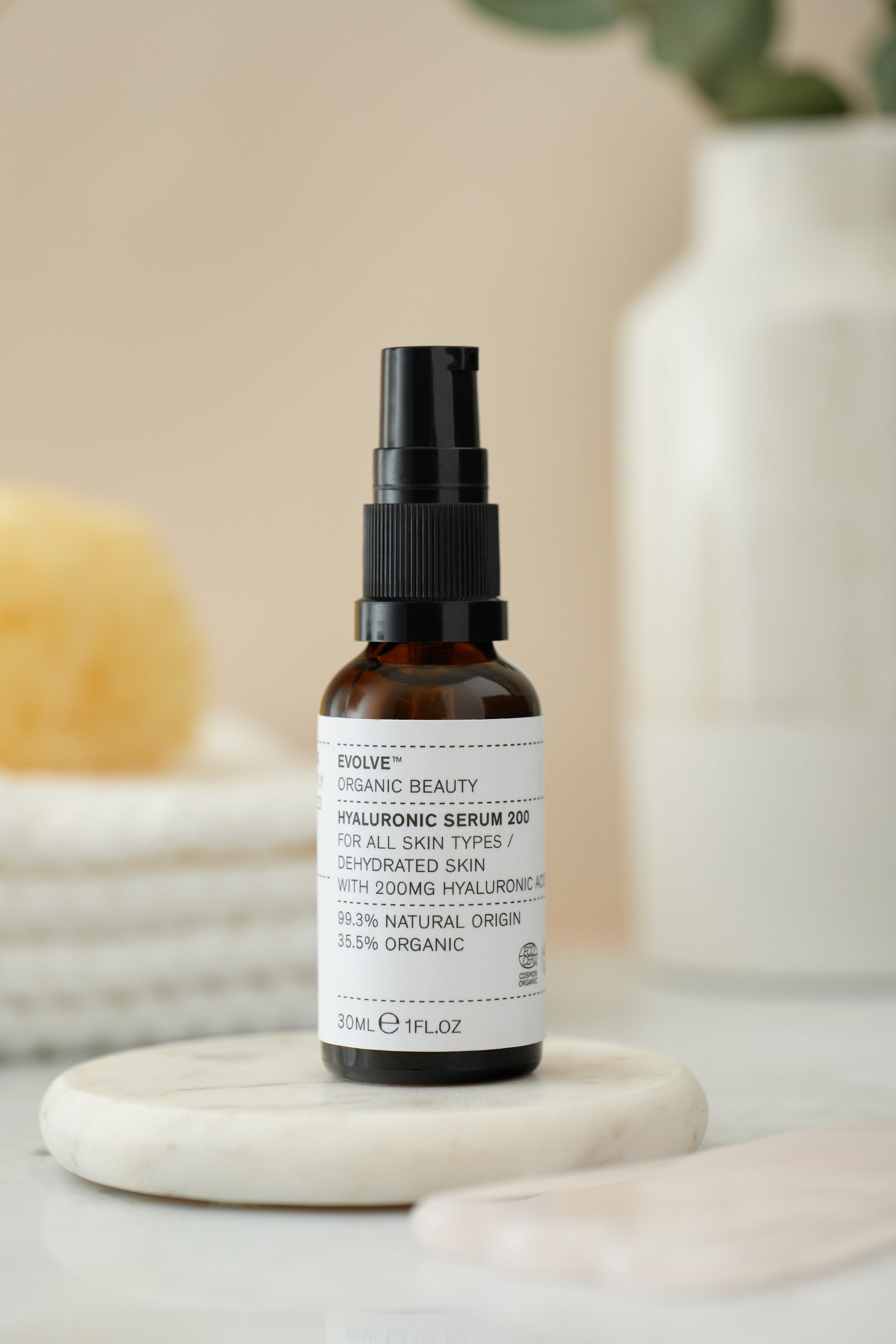 Evolve Organic Beauty Hyaluronic Serum 200 30ml