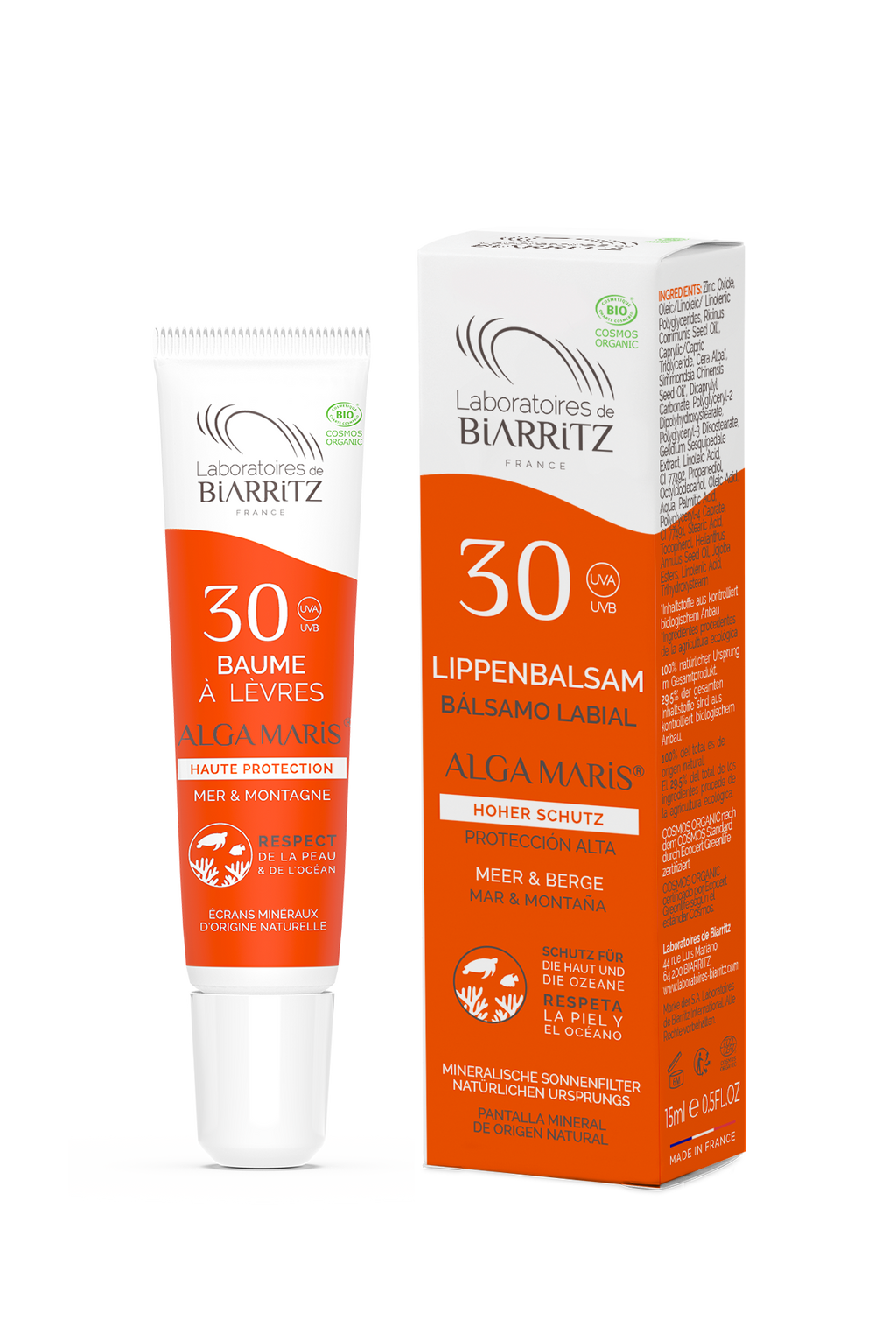 Biarritz Alga Maris Lippenbalsam LSF30