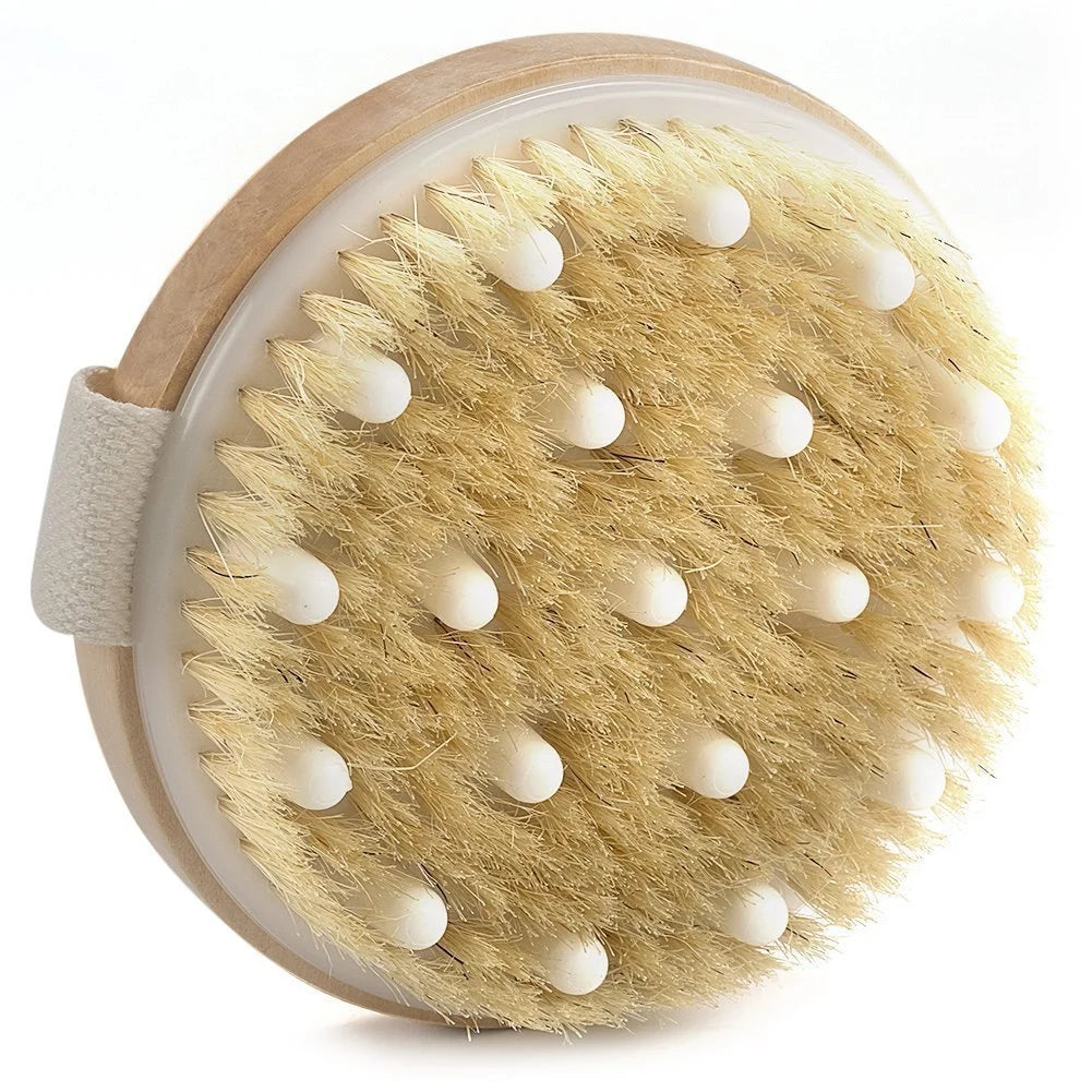Dry Brush für das Bindegewebe, mit Massage-Noppen